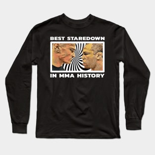 Best Staredown In MMA History Long Sleeve T-Shirt